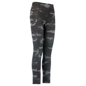 Athleta Olive Green Camo Contender Powerlift Workout Tight Yoga Leggings Pockets